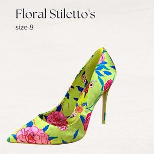 Floral Stiletto's